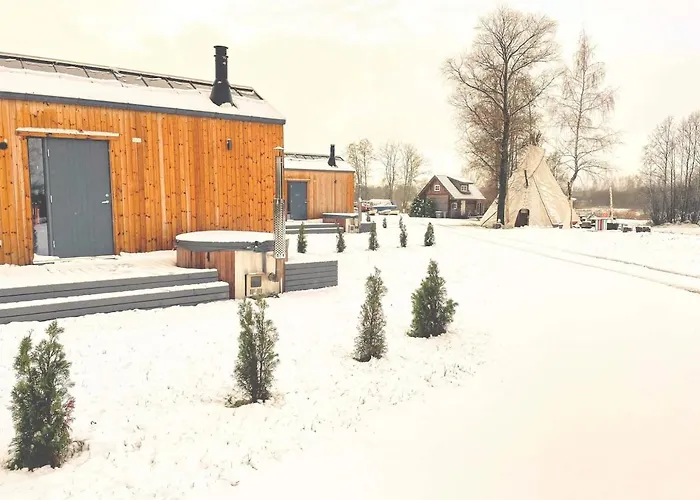 Holiday home Eco House With A Hot Tub